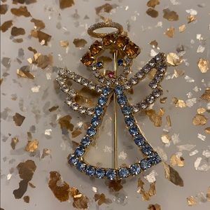 Vintage Angel Brooch